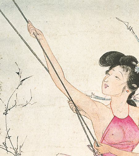 东坡-胡也佛的仕女画和最知名的金瓶梅秘戏图